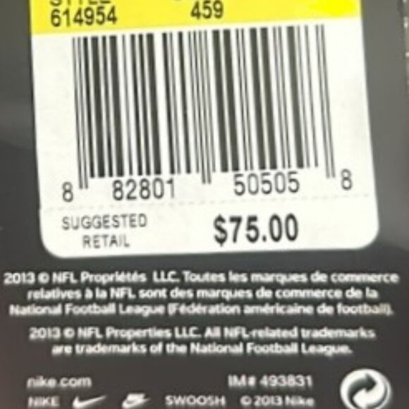 Nike Chicago Bears Women's Jacket Full Zip Fitted Track Navy Orange Like New XL - Picture 10 of 11